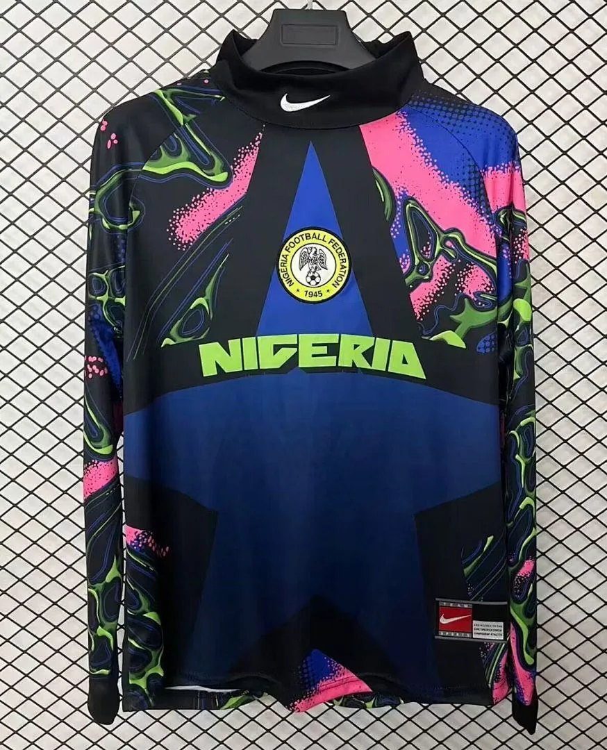 Nigeria Torwart Trikot Langarm — 2