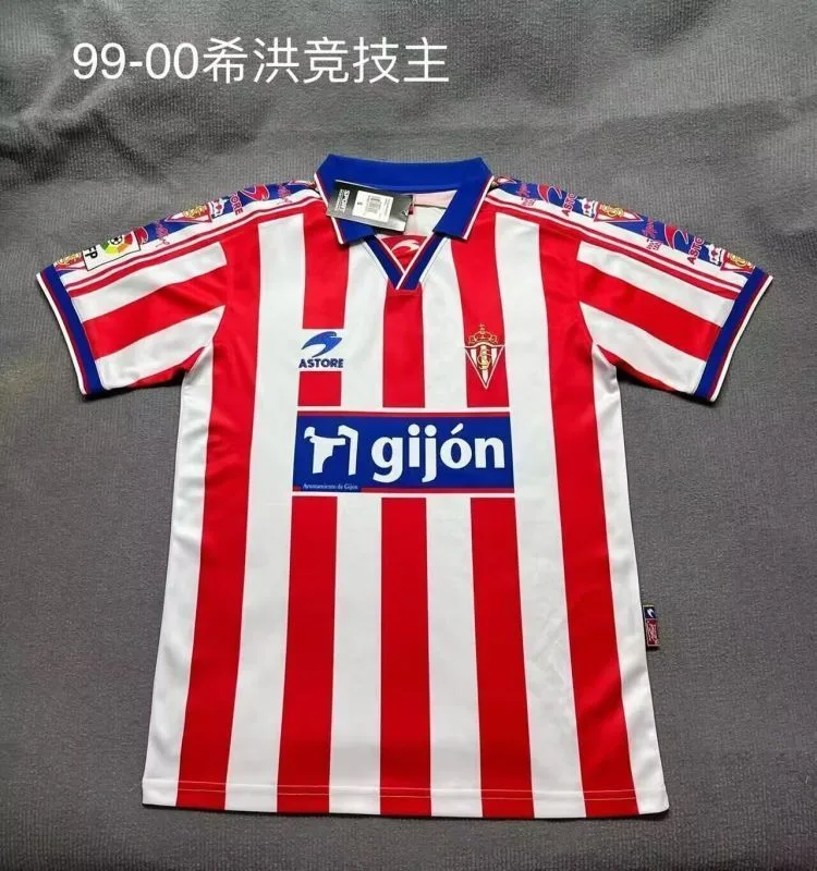 Sporting Gijón 1999/00 Home Shirt — 2