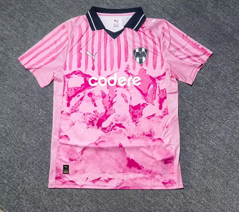 Monterrey 2025/26 Maillot Manches Courtes Édition Spéciale Pink