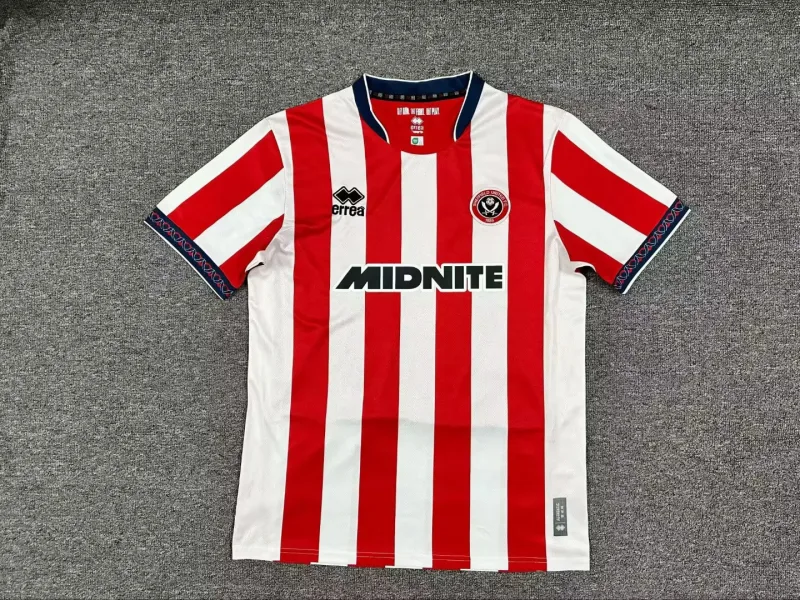 Sheffield United 2025/26 Home Shirt Short Sleeve