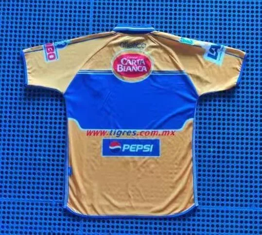Tigres UANL 2000/01 Domicile Maillot