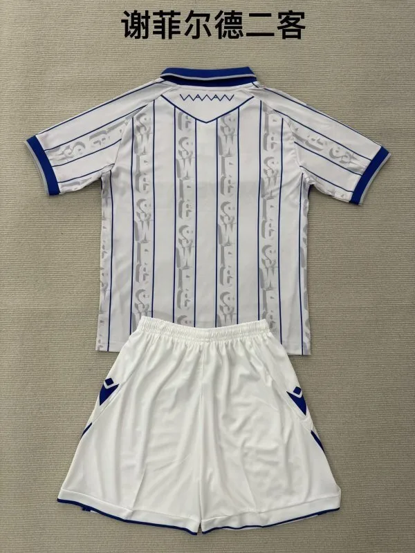 Sheffield Wednesday 2025/26 Third Kids Kit — 2