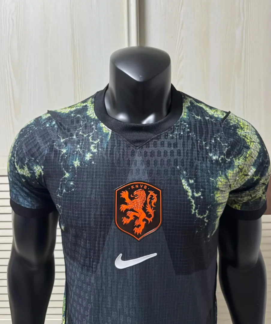 Niederlande 2026 Torwart Trikot Spielerversion Black — 2