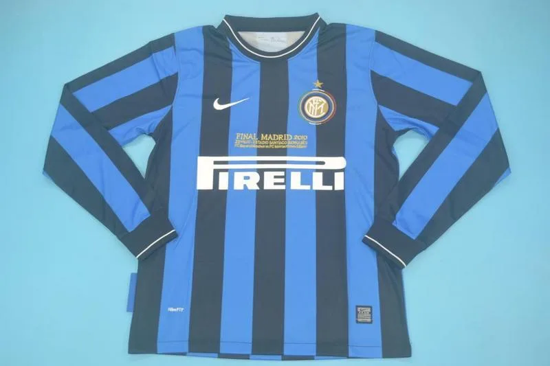 Inter Mailand 2009/10 Trikot Langarm Champions League