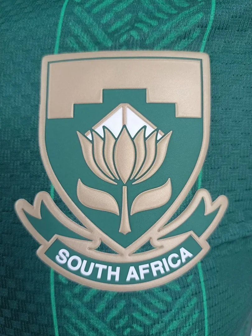 South Africa 2026 Away Shirt Player Version Green — 2