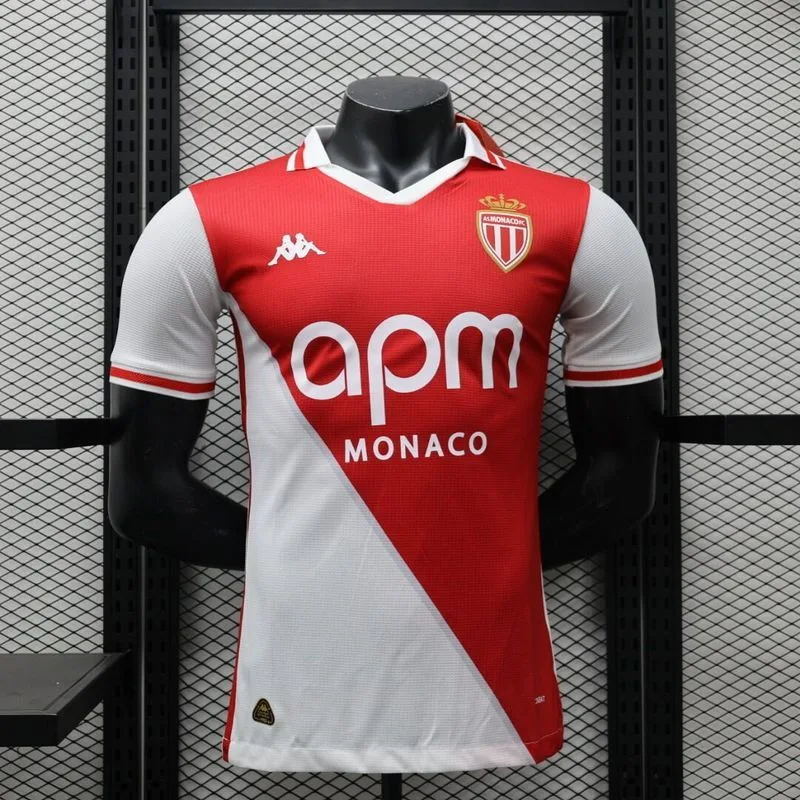 Monaco 2024/25 Home Shirt Player Version — 2