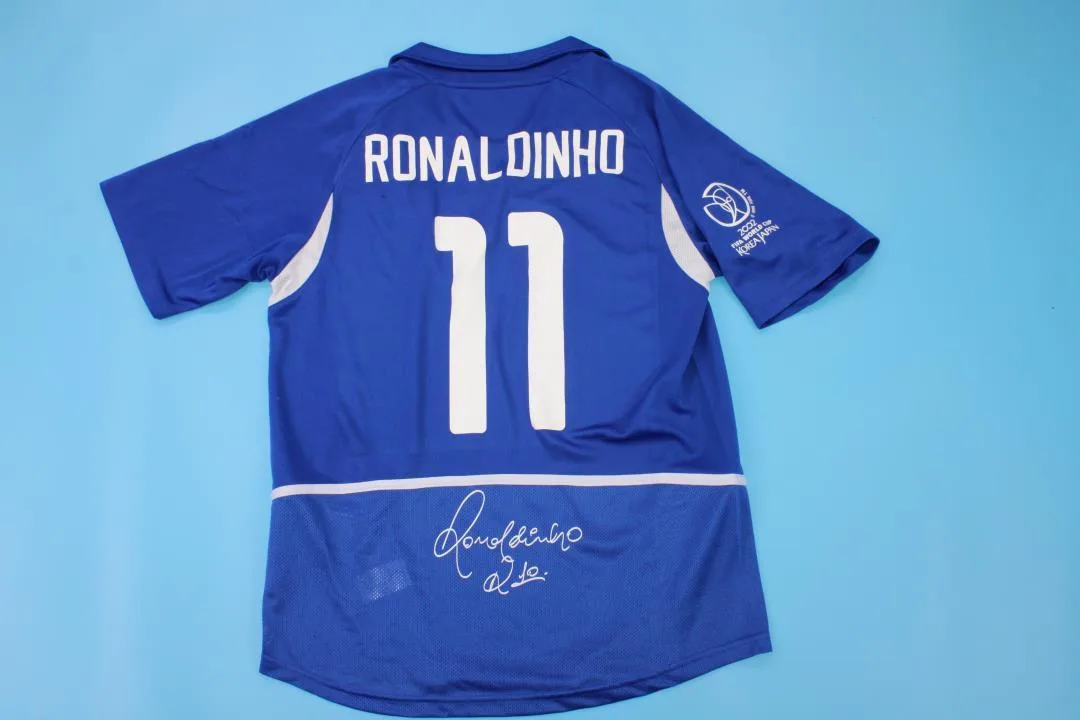 Brazil 2002 Away Shirt — 2