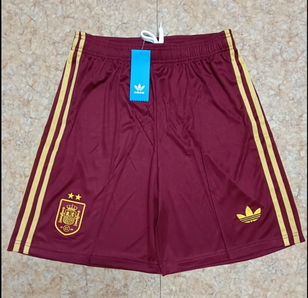 Spain 2026 Away Shorts Red