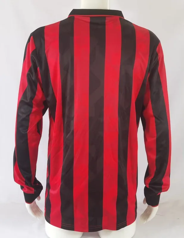 AC Milan 1993/94 Home Shirt Long Sleeve