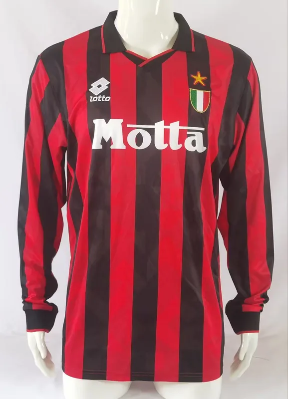 AC Milan 1993/94 Home Shirt Long Sleeve — 2