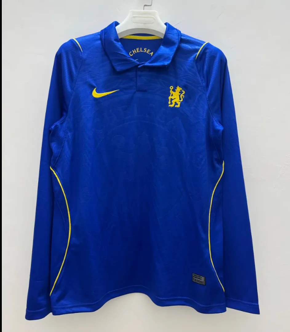 Chelsea 2026/27 Primera Equipación Camiseta Manga Larga — 2