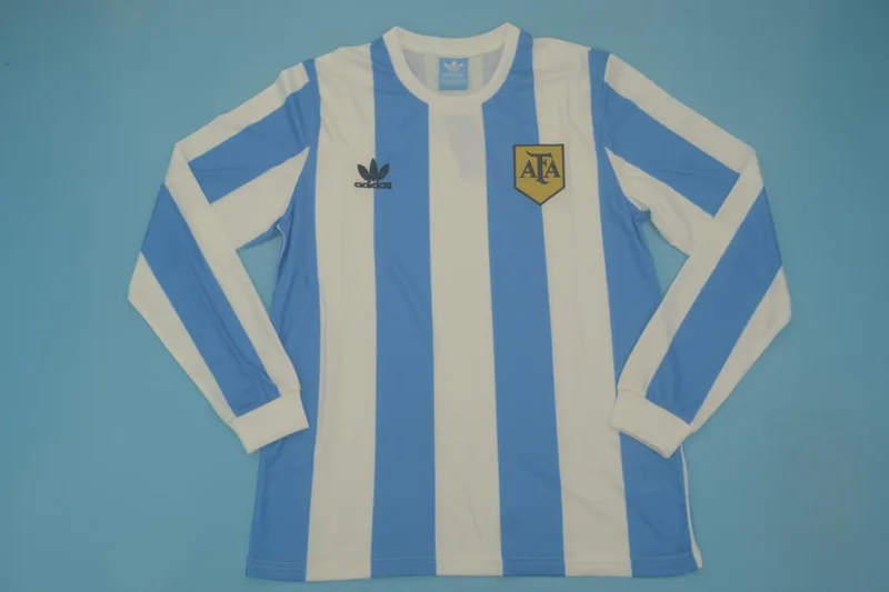 Argentinien Heim Trikot Langarm — 1