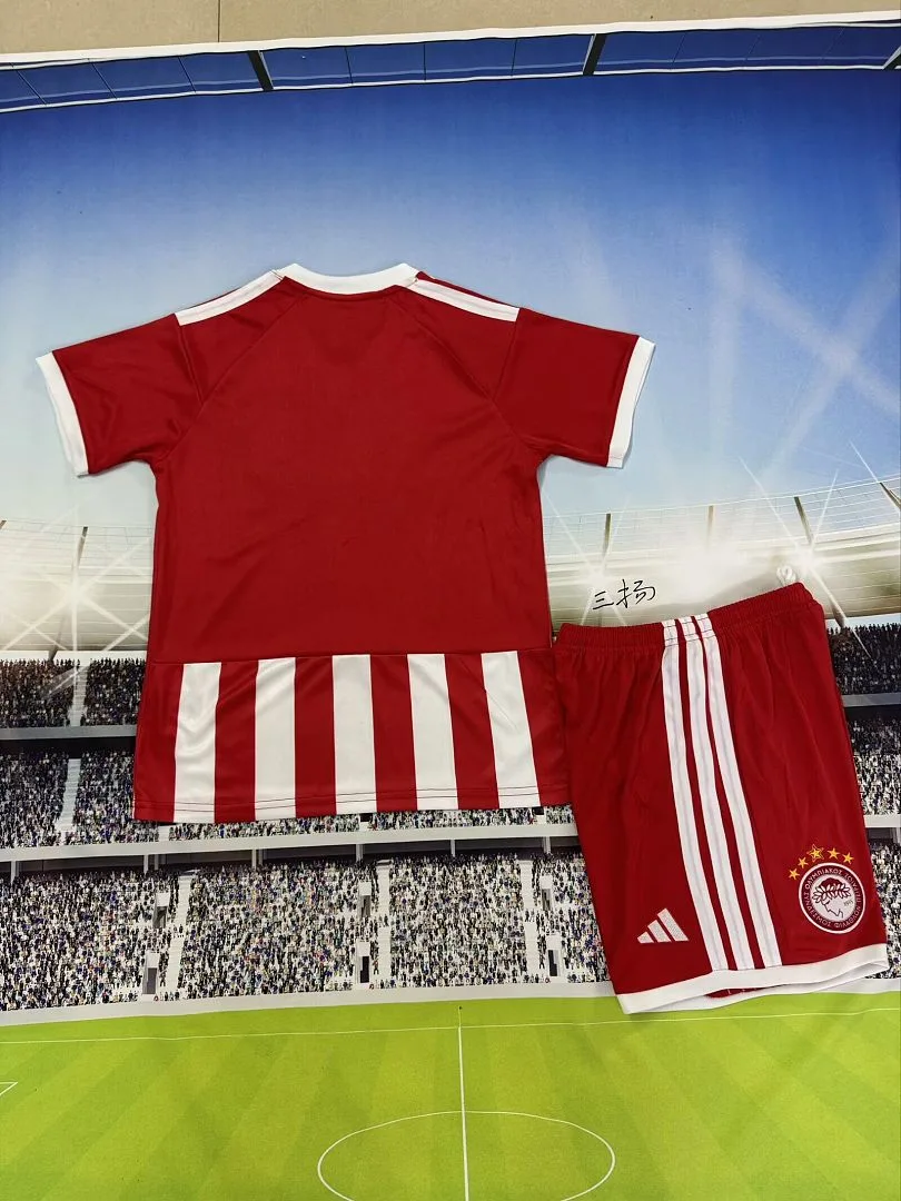 Olympiacos 2026/27 Primera Equipación Conjunto de Niño