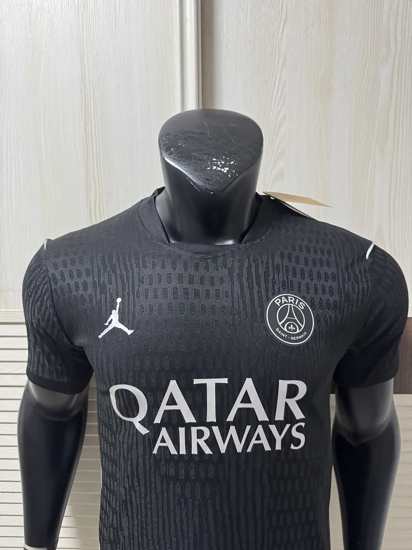 Paris Saint-Germain 2026/27 Shirt Player Version Special Edition Black Jordan — 2