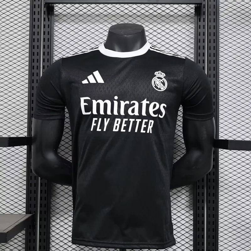 Real Madrid 2024/25 Camiseta Versión Jugador Edición Especial Black — 2