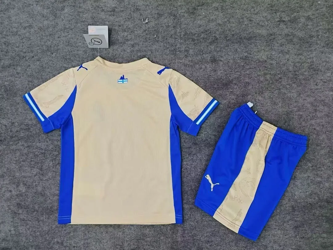 Marseille 2025/26 Fourth Kids Kit — 2