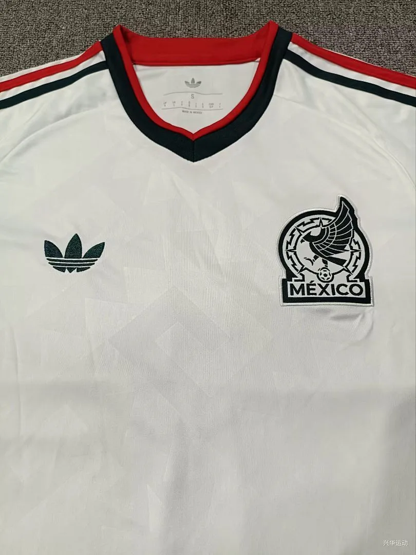 México 2026 Segunda Equipación Camiseta Manga Larga White — 1
