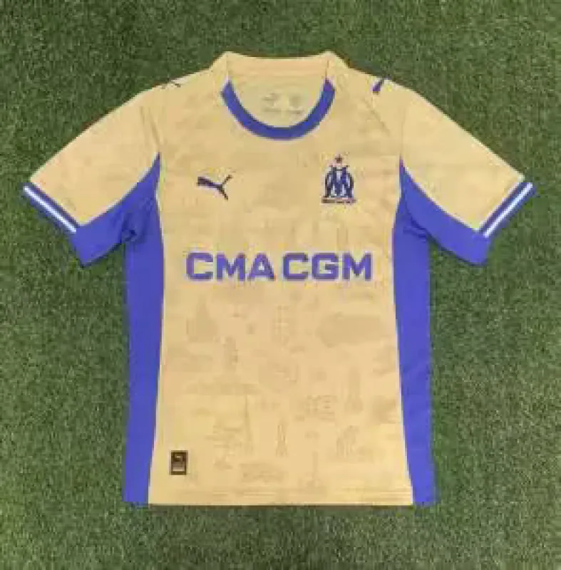 Marseille 2025/26 Fourth Shirt Short Sleeve