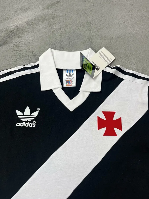 Vasco da Gama 2001/02 Home Shirt Black — 2