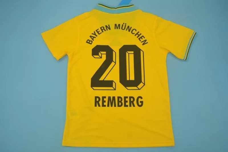 Bayern Munich 1993/95 Away Shirt Yellow
