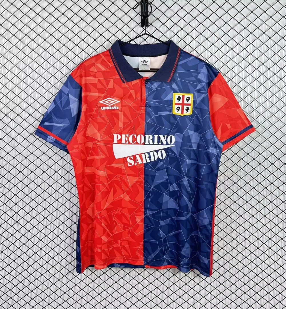 Cagliari 1992/93 Domicile Maillot — 2