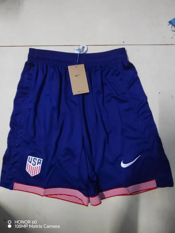 USA 2024 Away Shorts Blue