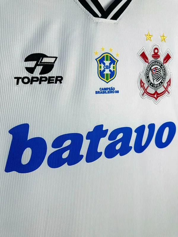Corinthians 1999/00 Home Shirt — 2