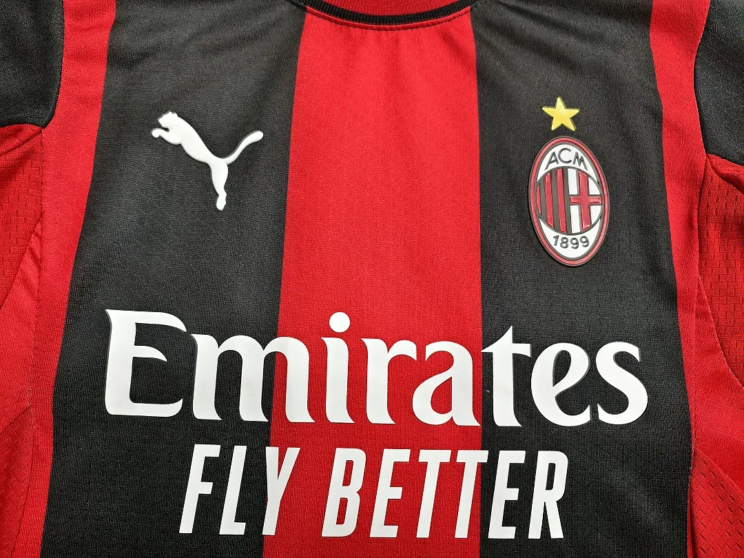 AC Milan 2026/27 Home Kids Kit Player Version — 2