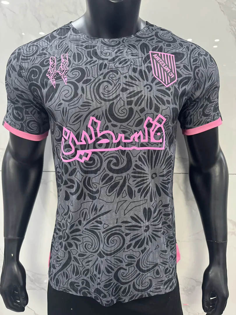Palestina 2026/27 Camiseta Versión Jugador Edición Especial Black — 1