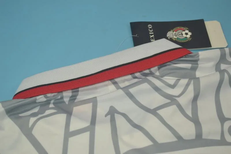 Mexico 1998 Away Shirt Long Sleeve