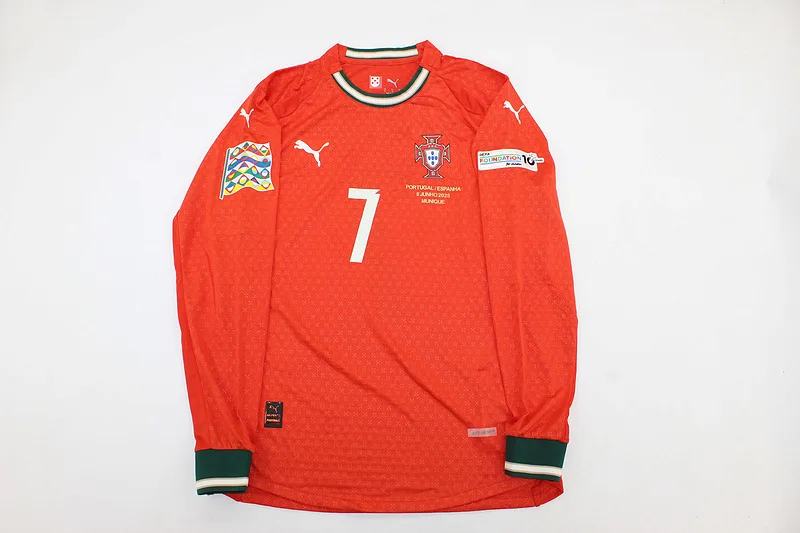 Portugal 2025 Maillot Manches Longues
