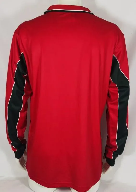 Morocco Home Shirt Long Sleeve Red — 2