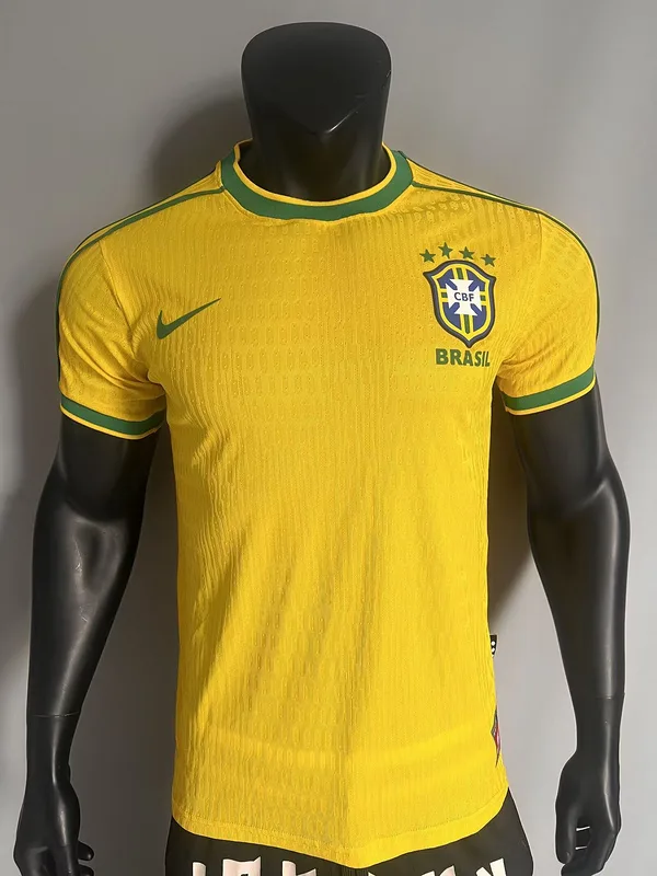 Brazil 1998 Home Shirt Player Version