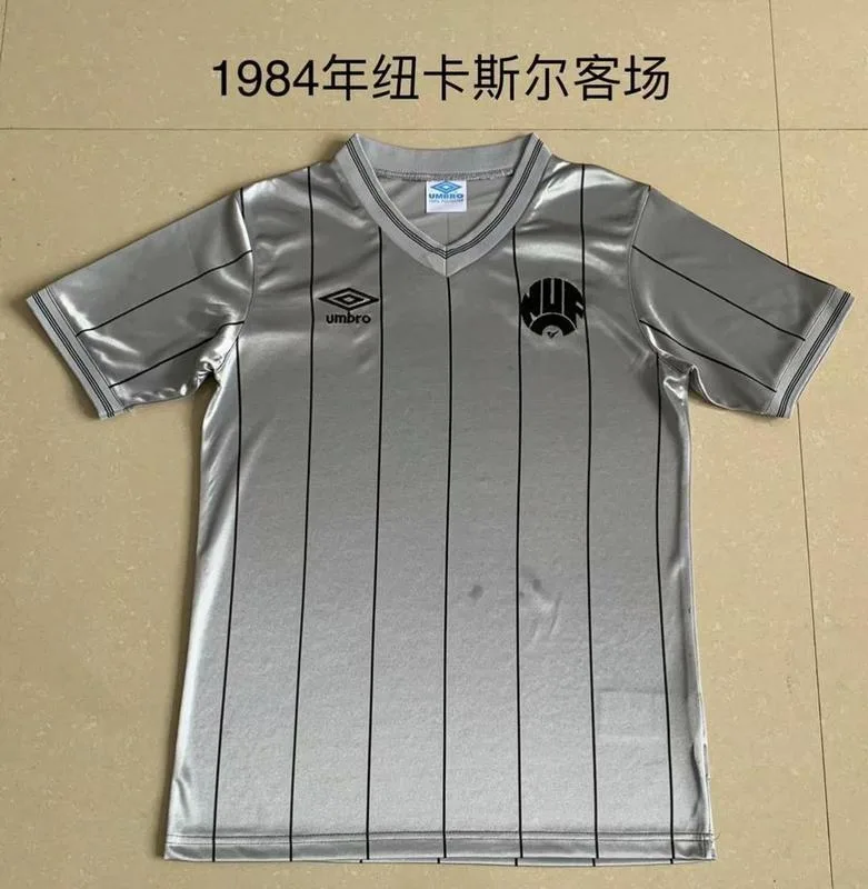 Newcastle United 1984/85 Extérieur Maillot Grey — 2