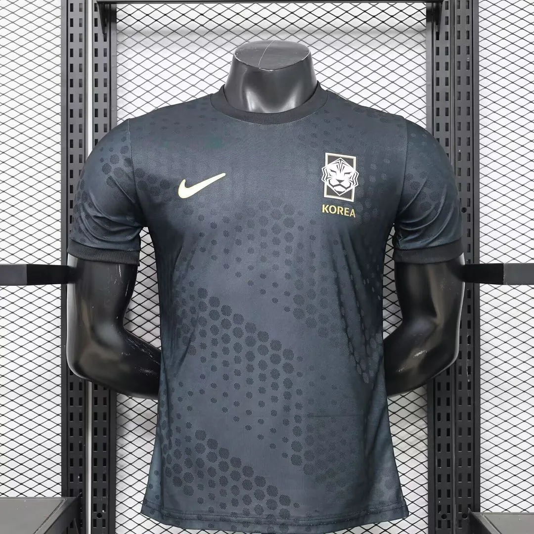 South Korea 2026 Shirt Player Version Black