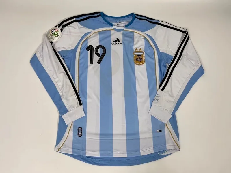 Argentina 2006 Home Shirt Long Sleeve — 1