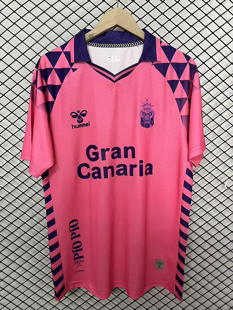 Las Palmas 2024/25 Camiseta Pink Pal-mas October — 1
