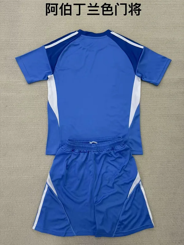 Aberdeen 2025/26 Goalkeeper Kids Kit Blue — 1