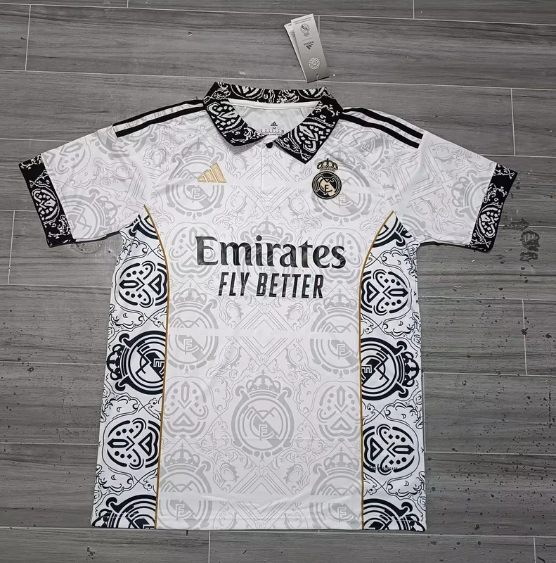 Real Madrid Shirt Short Sleeve Special Edition White