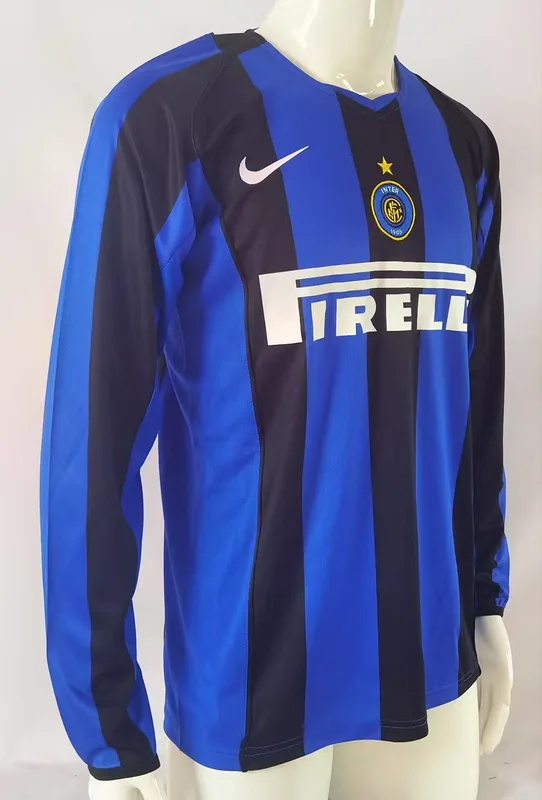 Inter Milan 2004/05 Home Shirt Long Sleeve