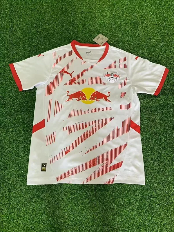RB Leipzig 2024/25 Heim Trikot Kurzarm Red — 2