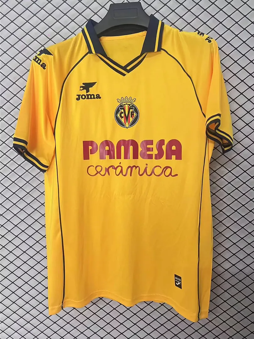 Villarreal 2025/26 Maillot Manches Courtes Yellow