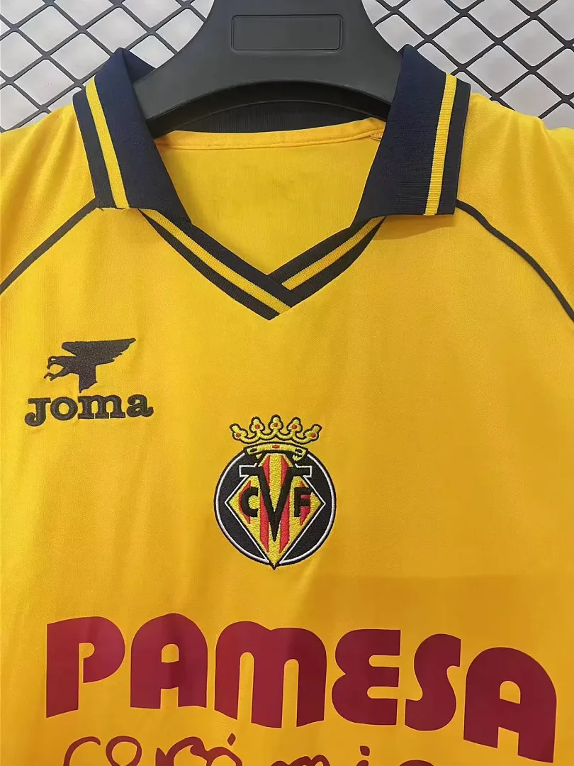 Villarreal 2025/26 Maillot Manches Courtes Yellow — 2