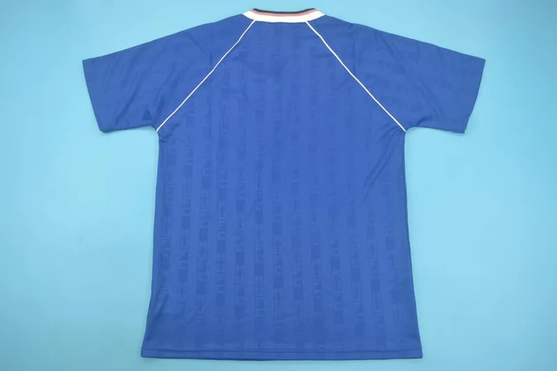 Manchester United 1988/90 Auswärts Trikot Blue — 2