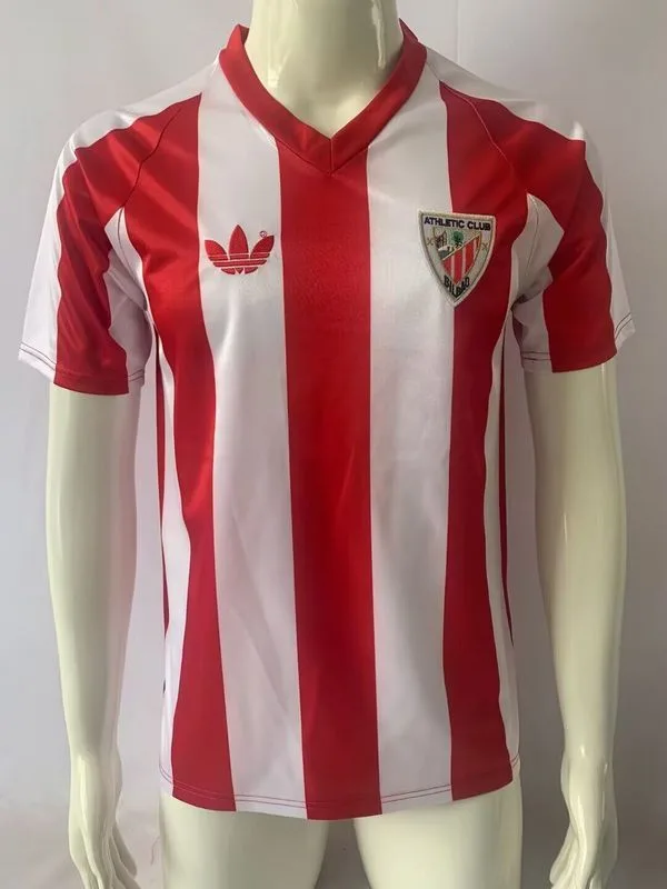 Athletic Bilbao 1986/87 Domicile Maillot — 2