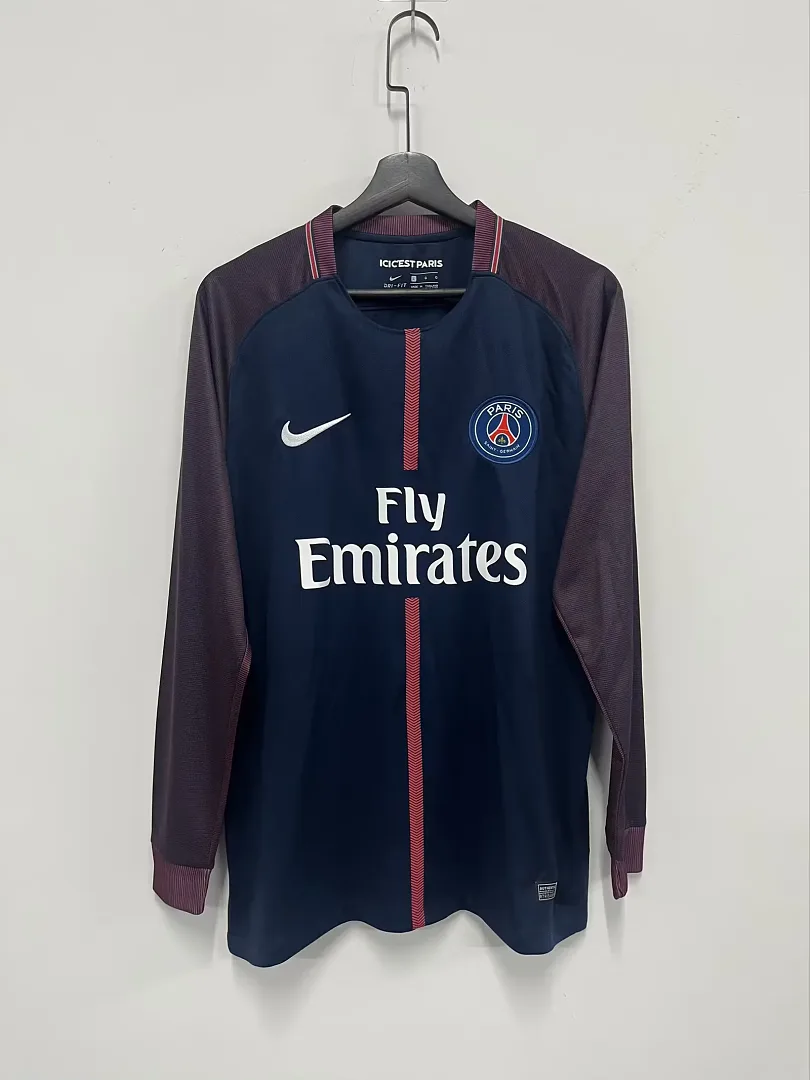 Paris Saint-Germain 2017/18 Home Shirt Long Sleeve — 2
