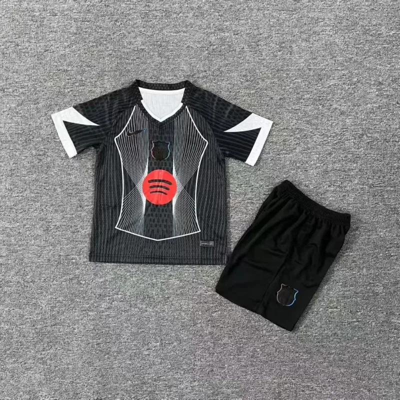 Barcelona 2025/26 Kids Kit Black — 1