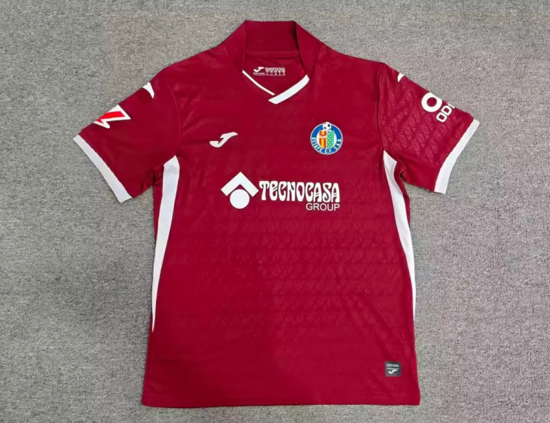 Getafe 2026/27 Segunda Equipación Camiseta Red — 2