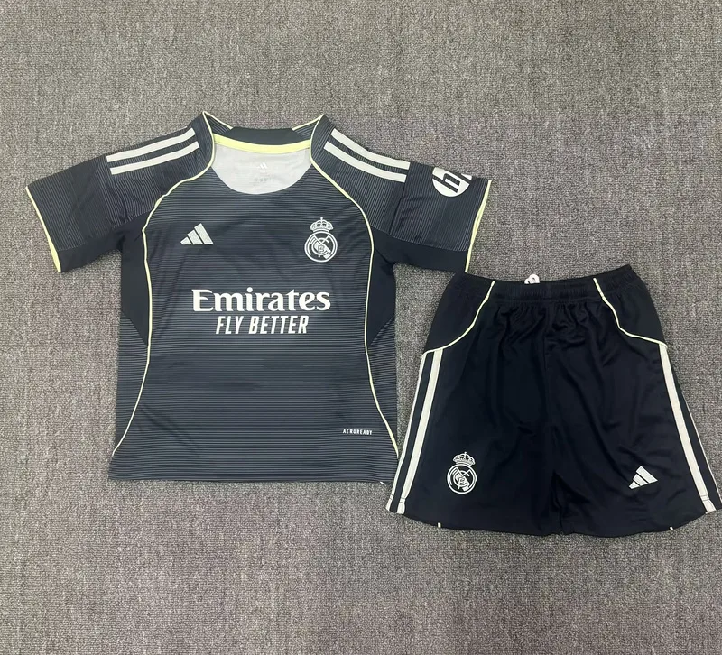 Real Madrid 2025/26 Segunda Equipación Conjunto de Niño — 1