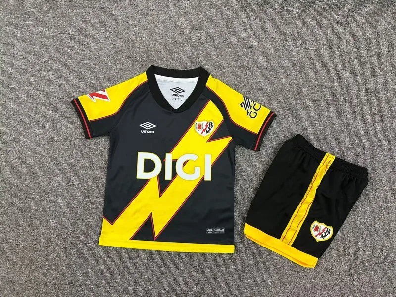 Rayo Vallecano 2025/26 Third Kids Kit